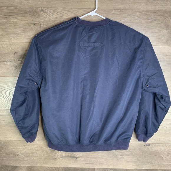 Roundtree Yorke Travel Pullover Mens L Light Zip Shoulder 1 Blue 1 Tan Lot of 2 - Picture 16 of 16